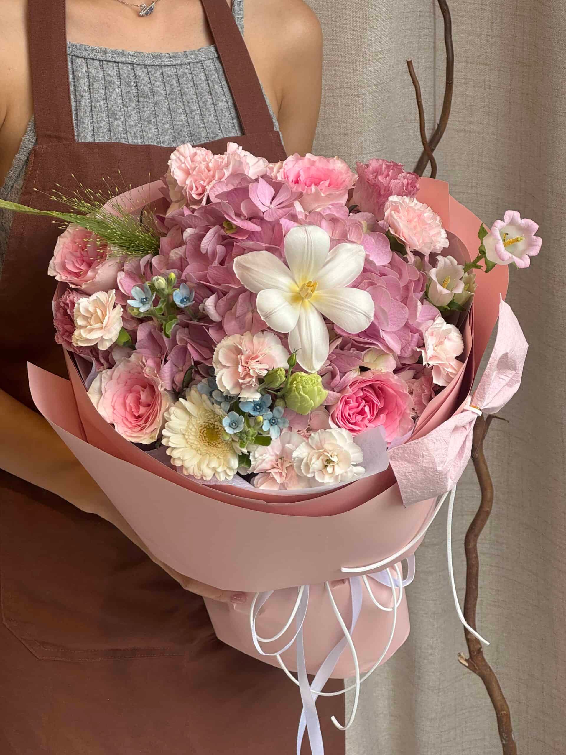 Hoa tú cầu tươi mẫu 10
