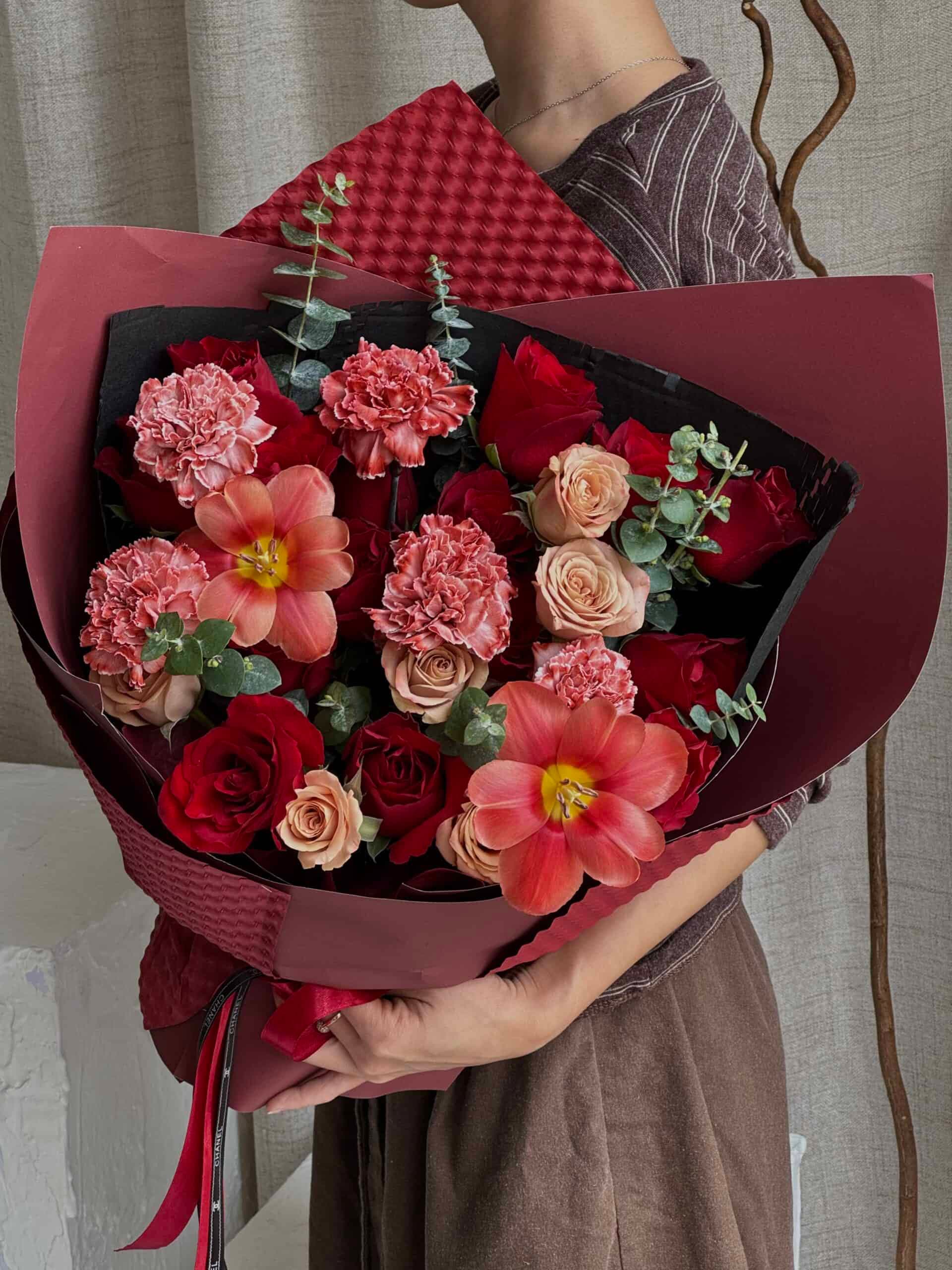 Hoa mix tươi mẫu 01