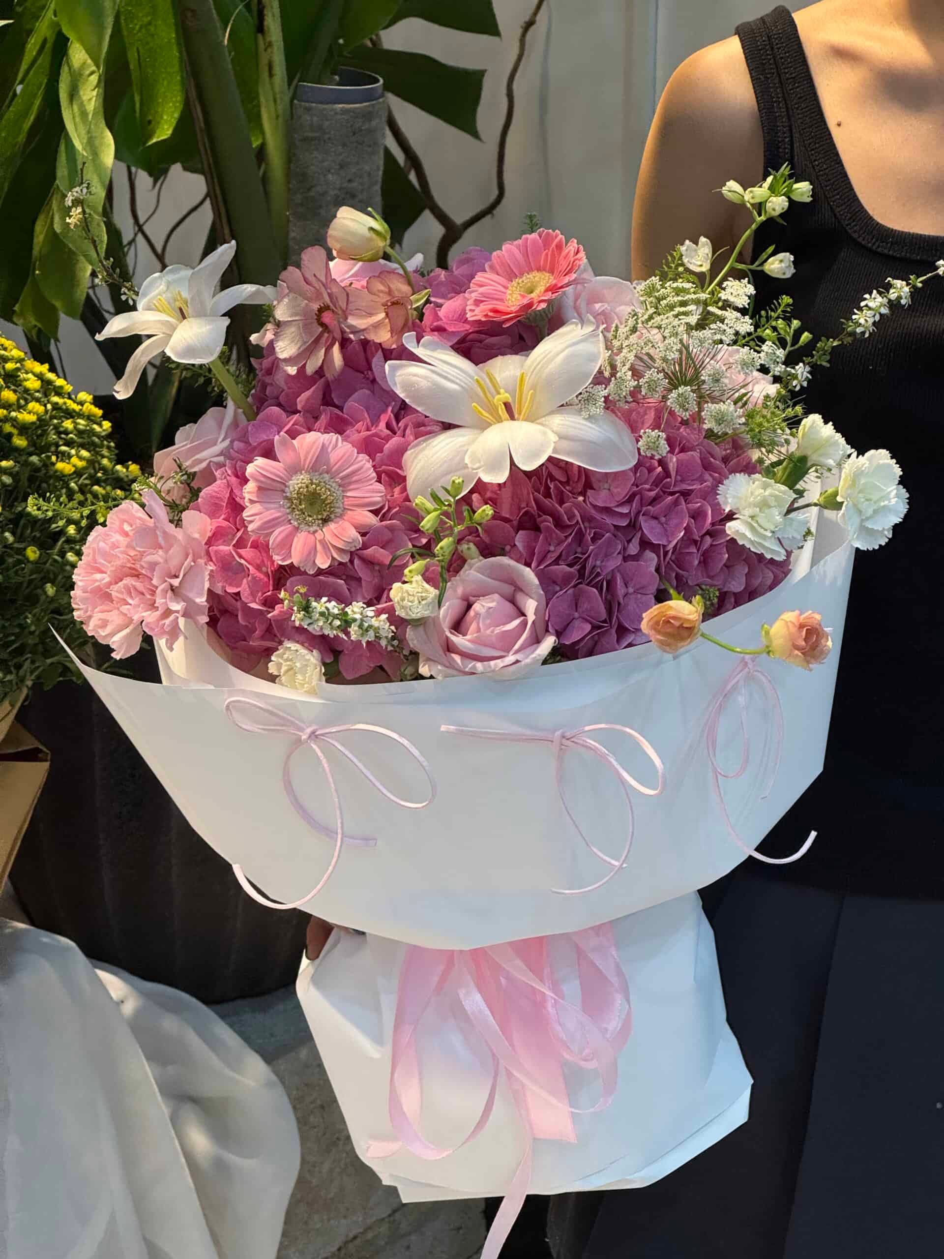 Hoa tú cầu tươi mẫu 08