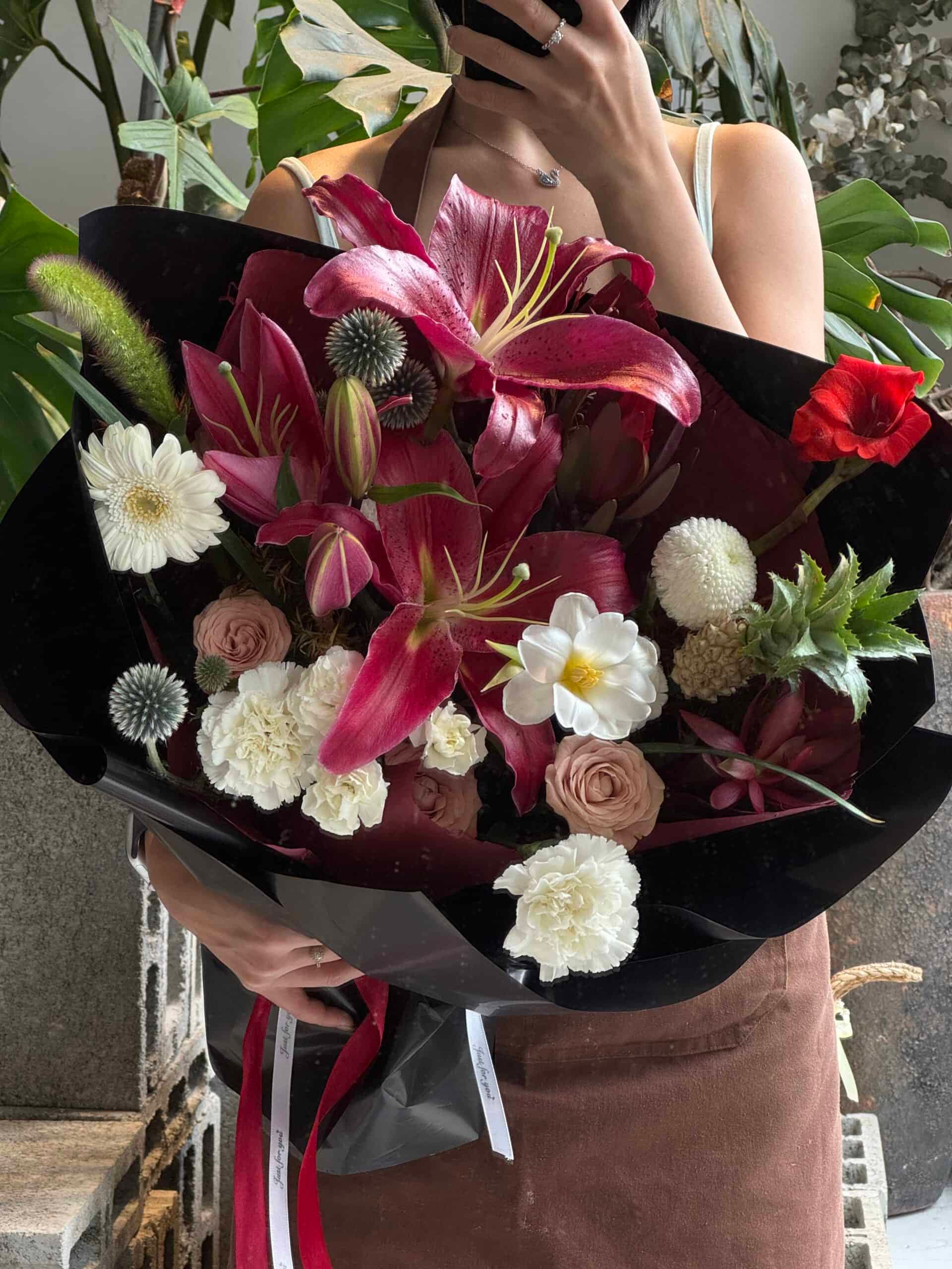 Hoa ly tươi mẫu 08