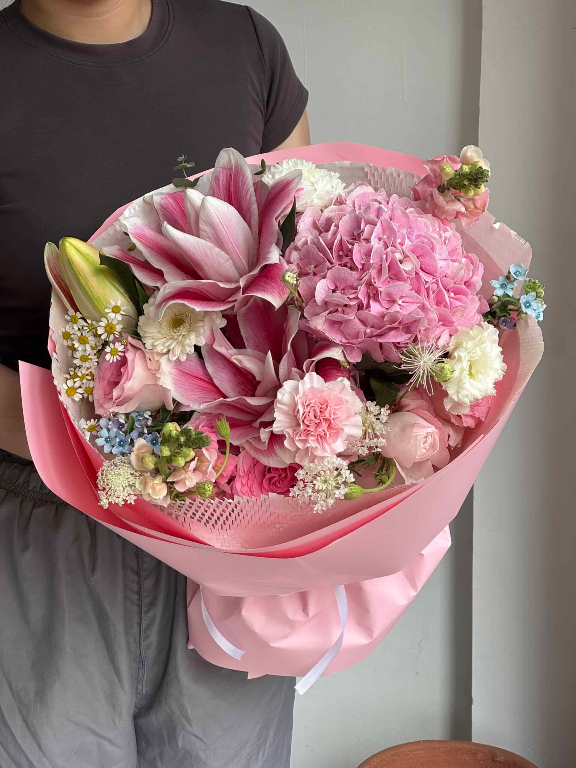 Hoa ly tươi mẫu 09