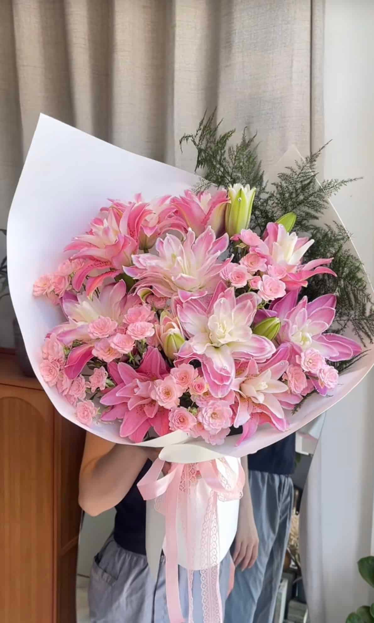 Hoa ly tươi mẫu 14
