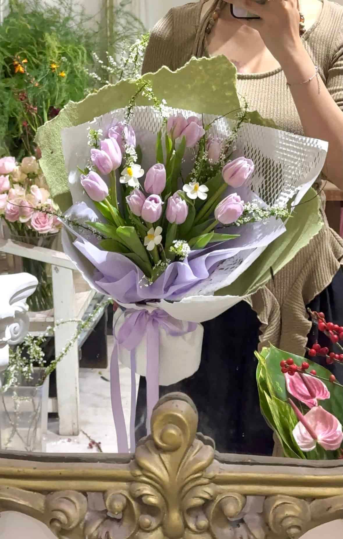 Hoa tulip tươi mẫu 14