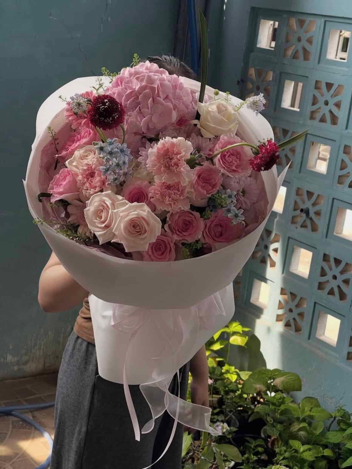 Hoa tú cầu tươi mẫu 16