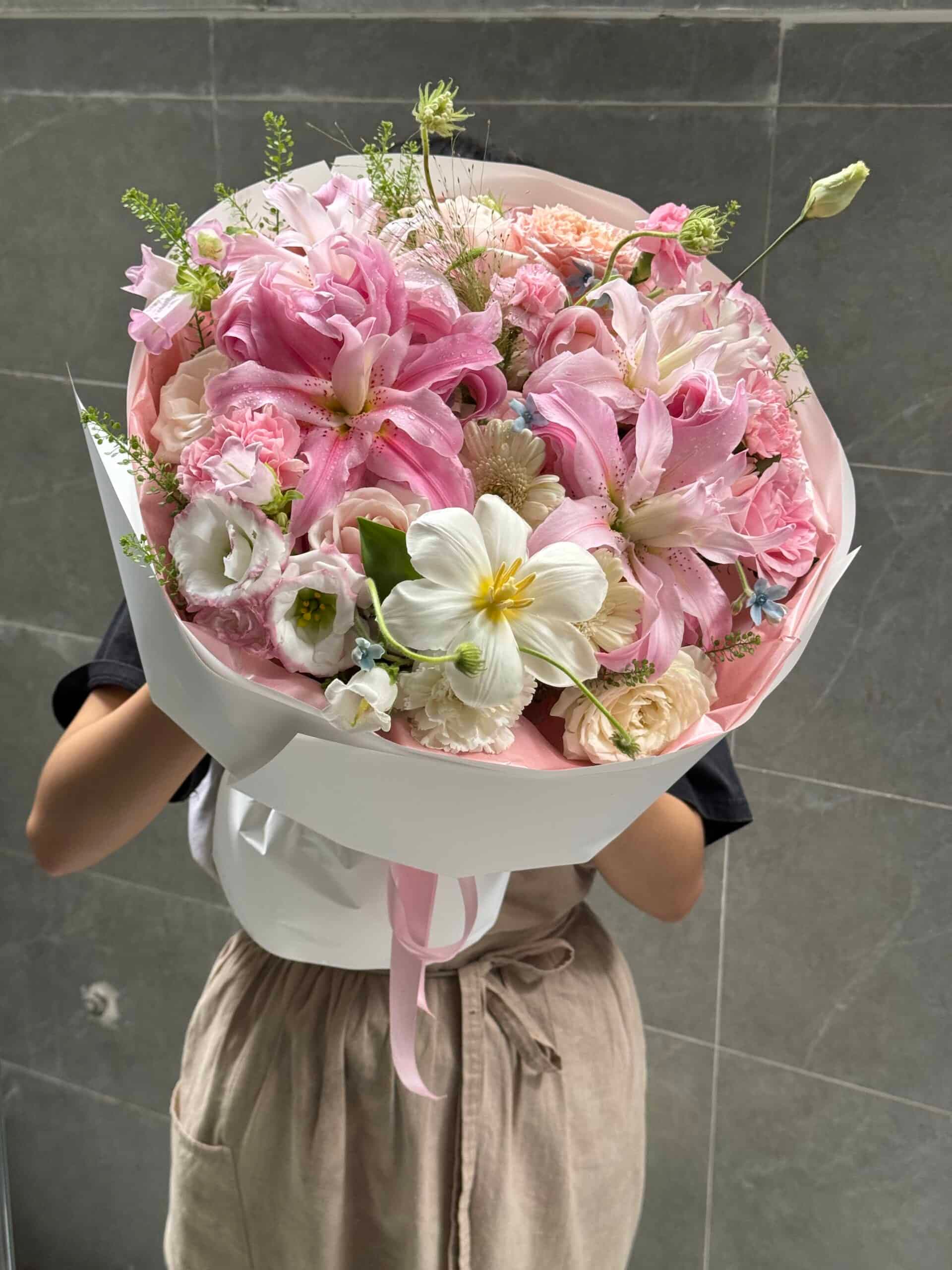 Hoa ly tươi mẫu 16