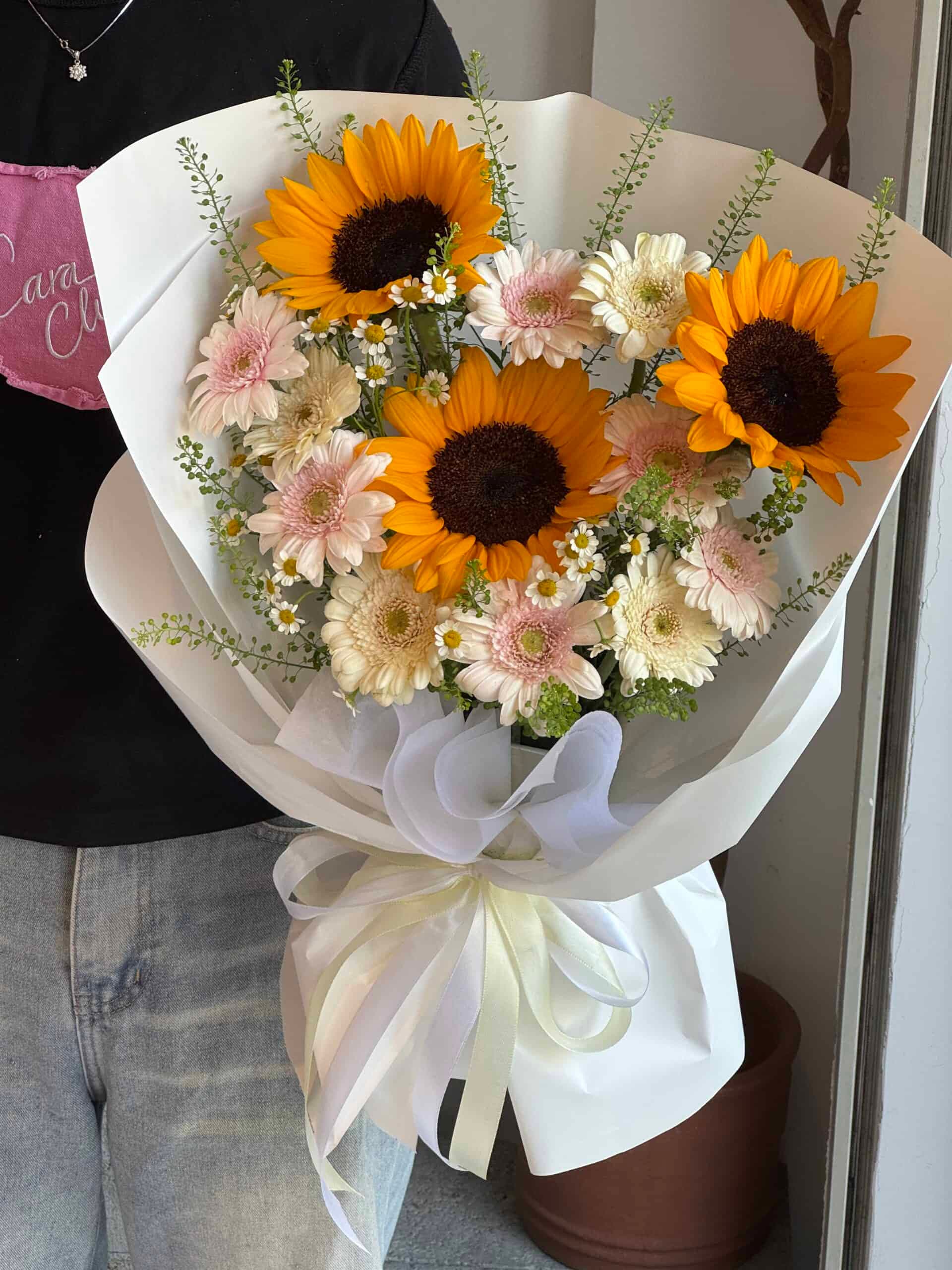 Hoa hướng dương tươi mẫu 12