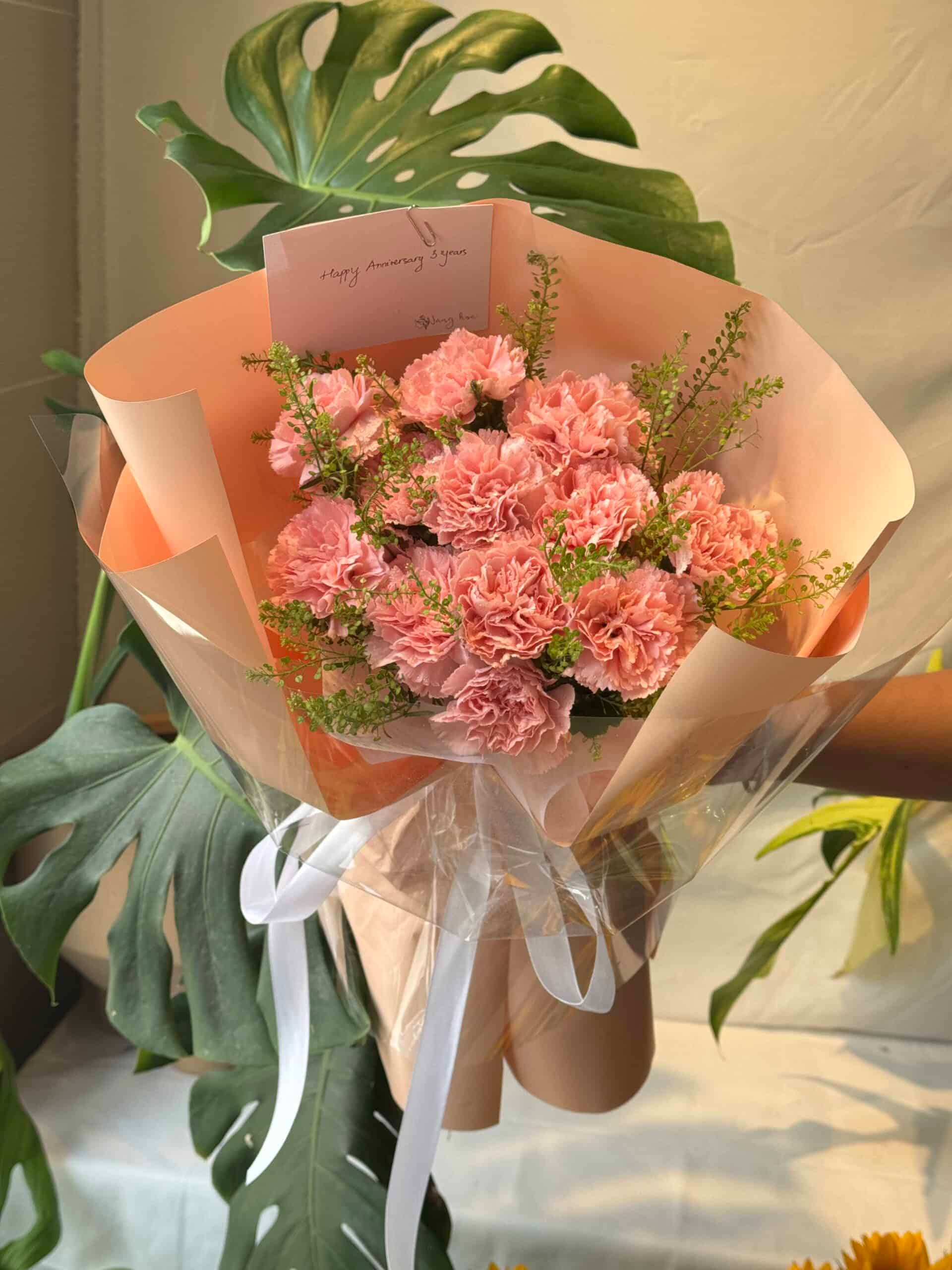 Hoa phăng tươi mẫu 03