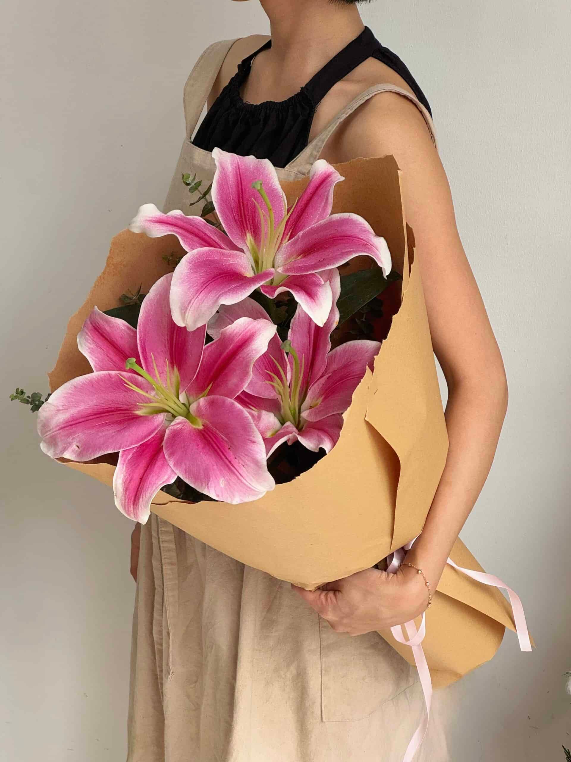 Hoa ly tươi mẫu 20