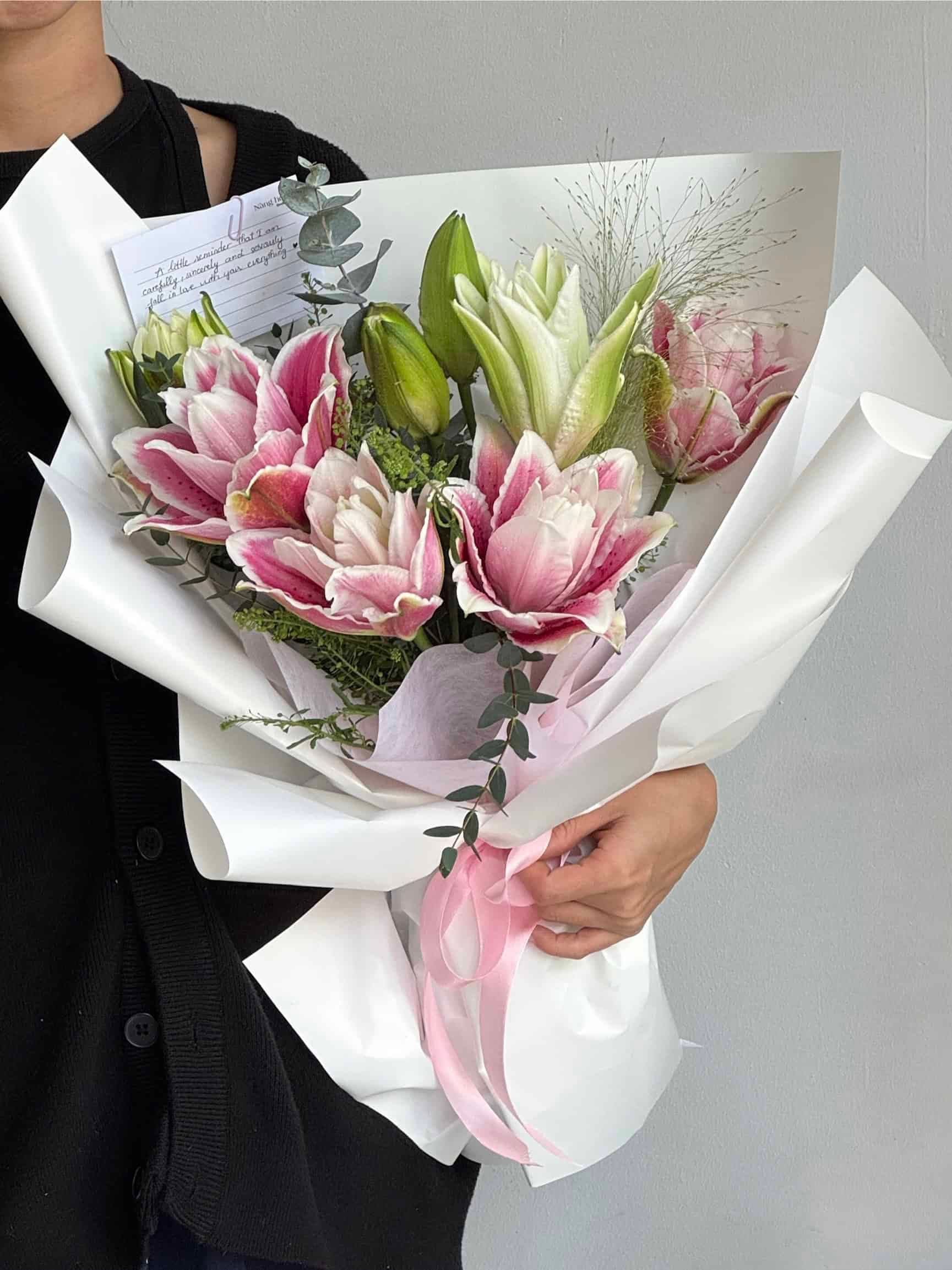 Hoa ly tươi mẫu 22