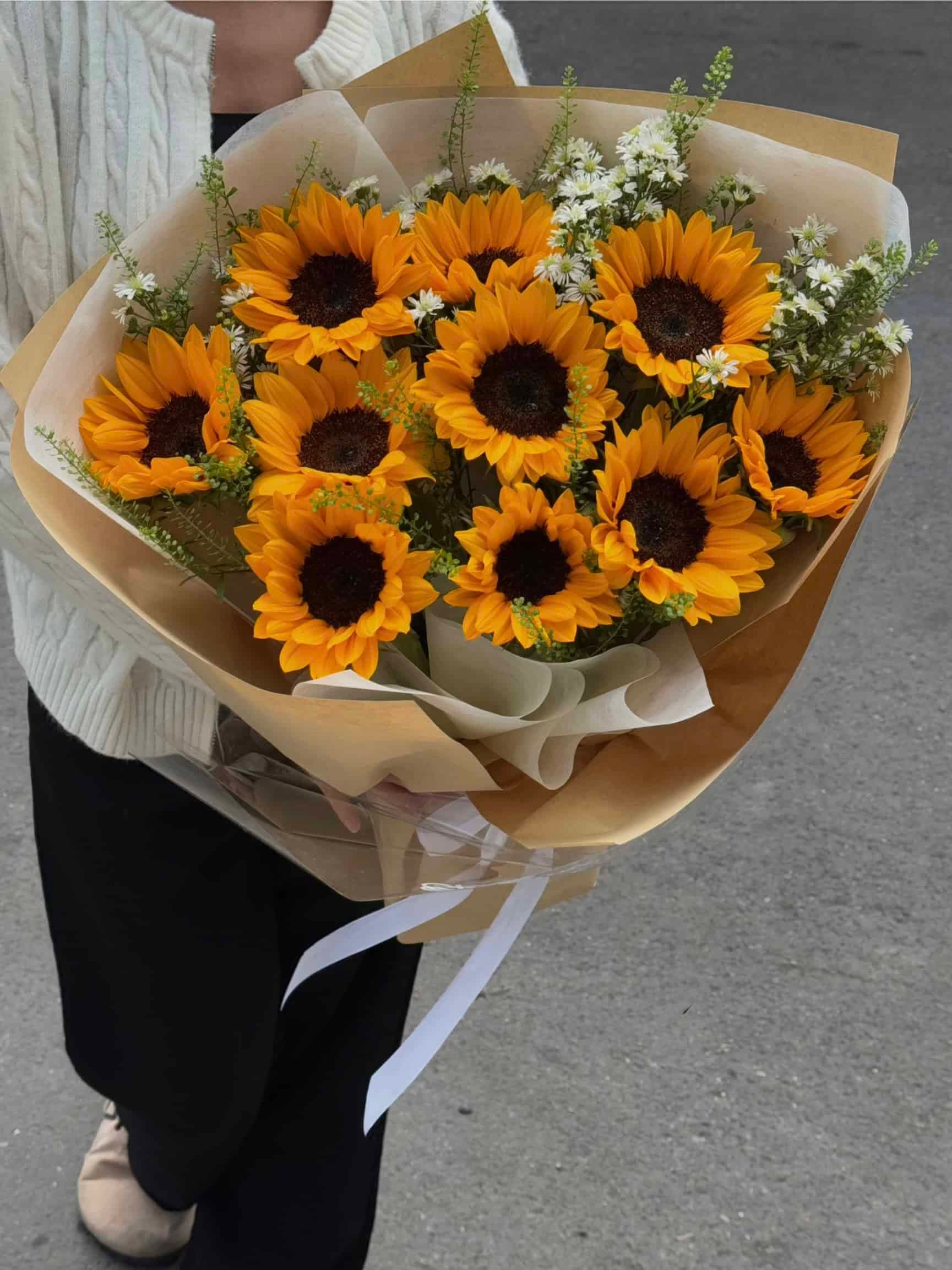 Hoa hướng dương tươi mẫu 14