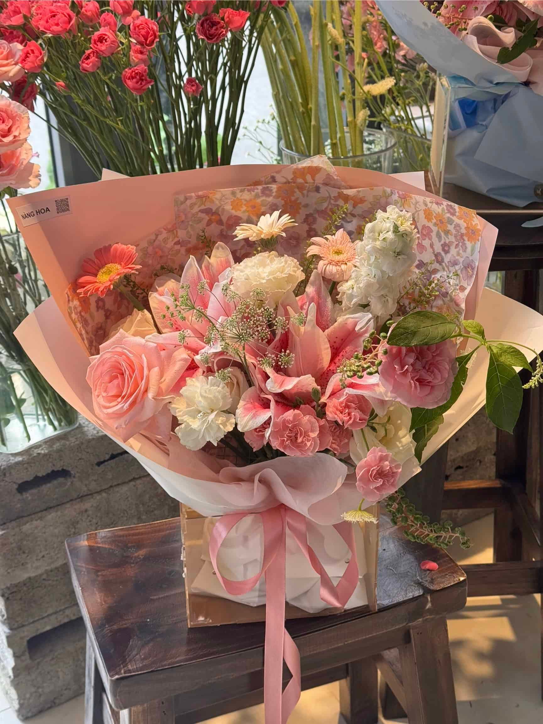 Hoa ly tươi mẫu 32