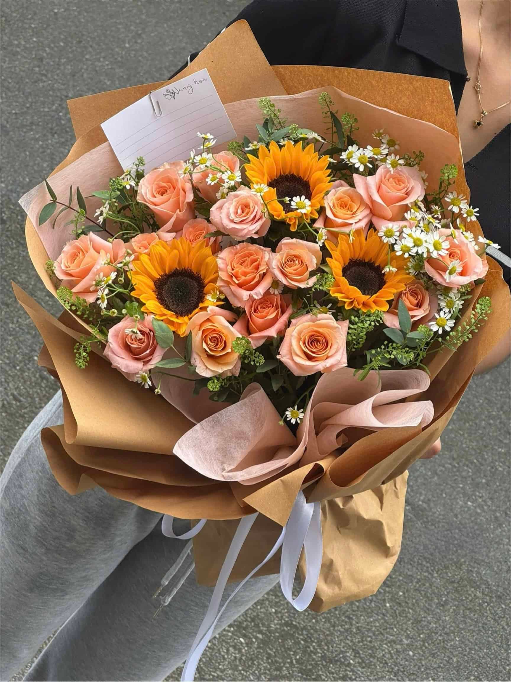 Hoa hướng dương tươi mẫu 20