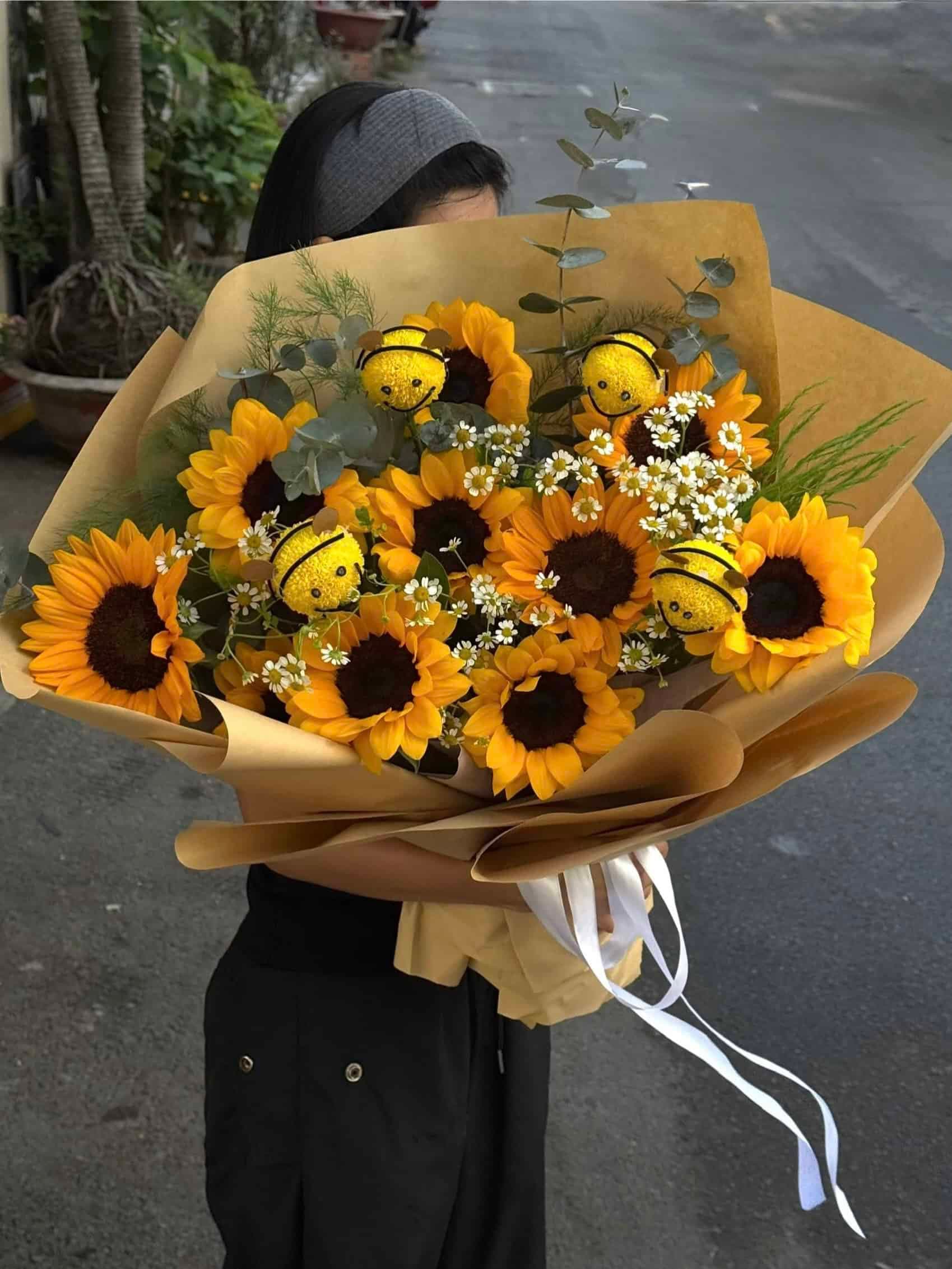 Hoa hướng dương tươi mẫu 24