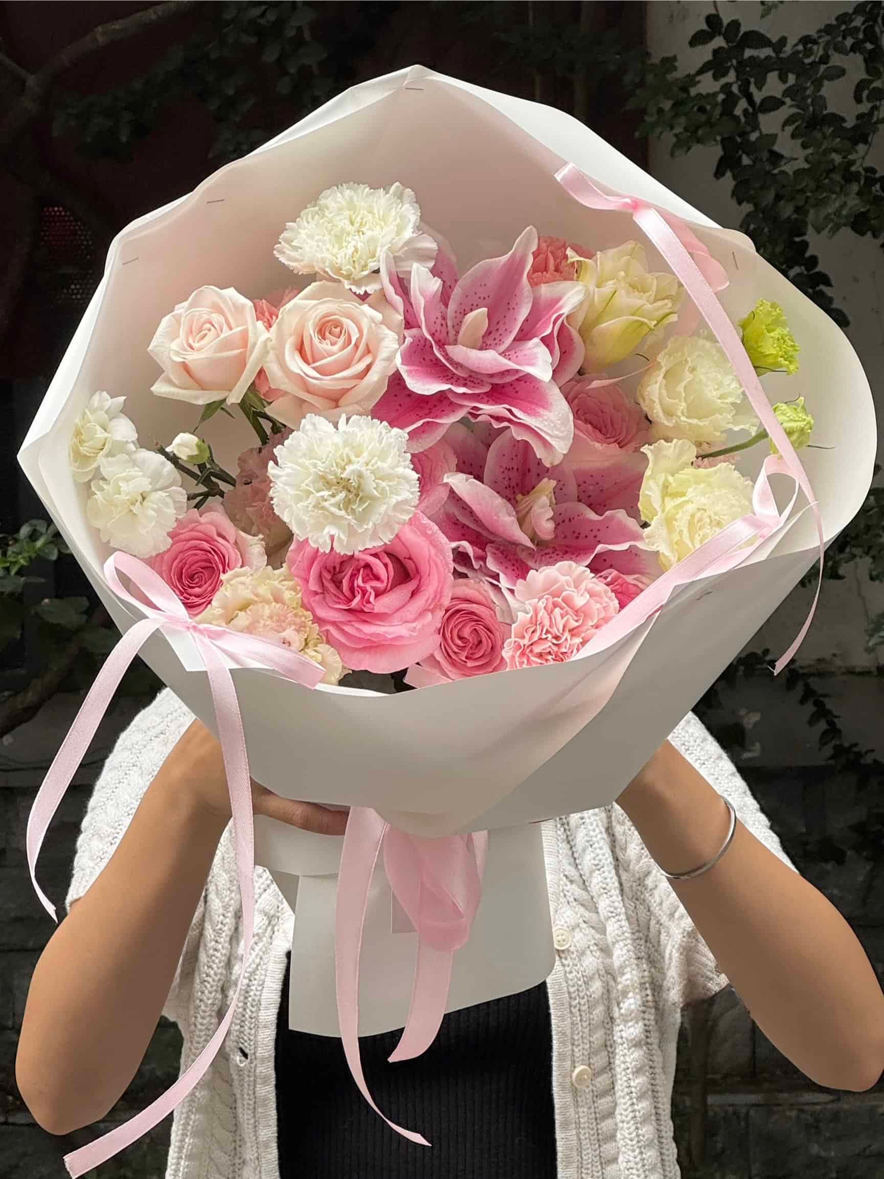 Hoa ly tươi mẫu 44