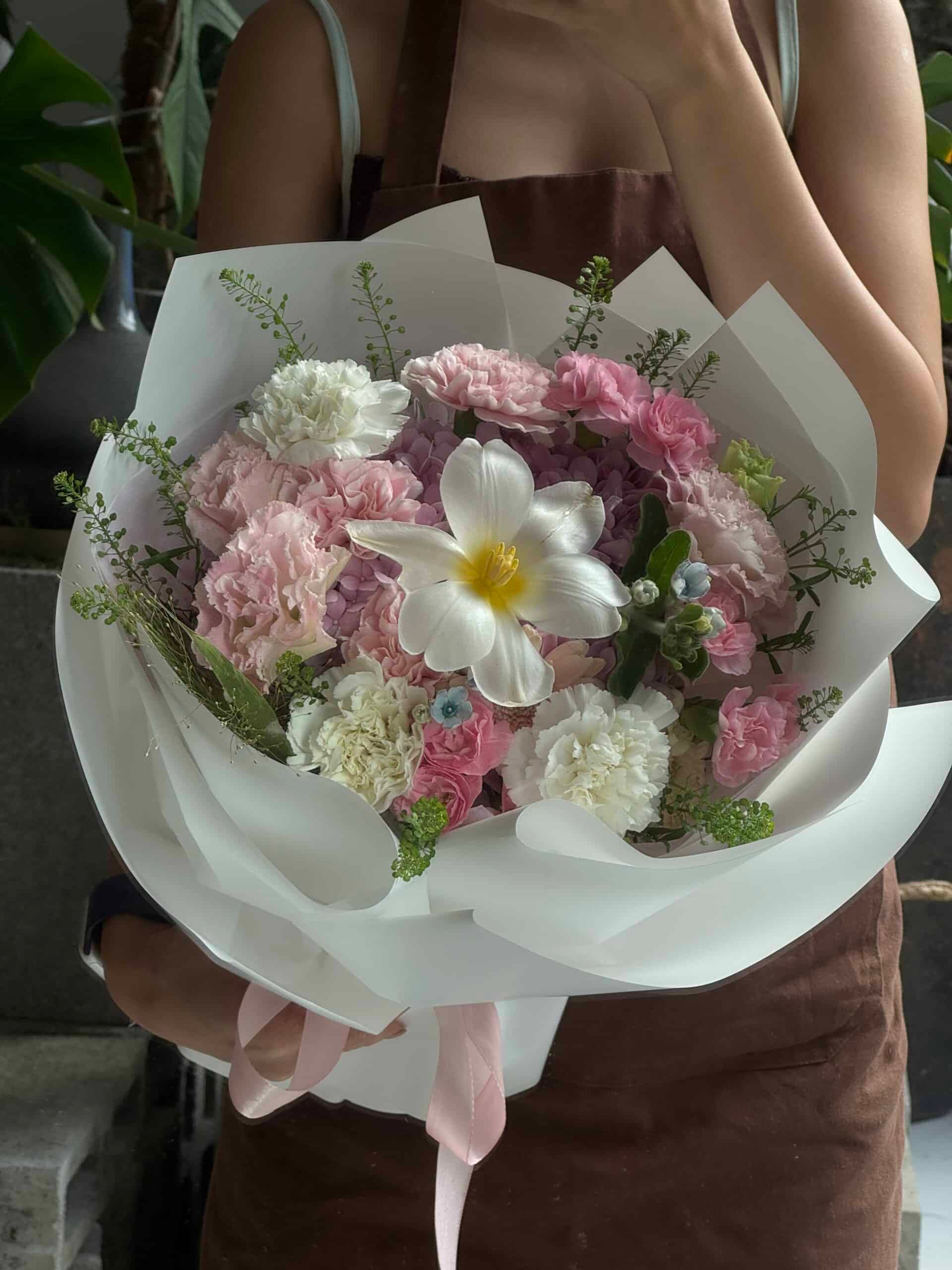 Hoa tú cầu tươi mẫu 40