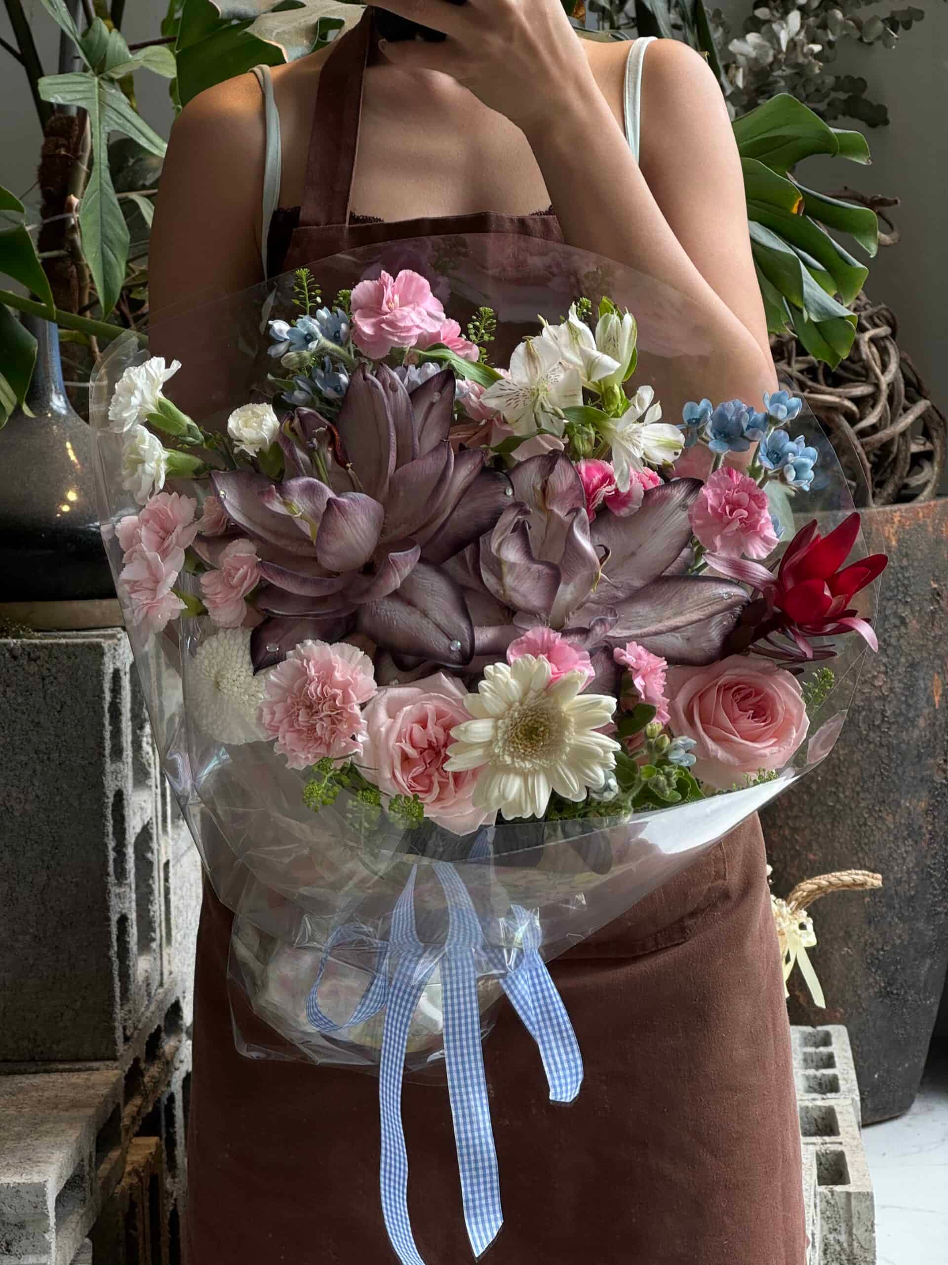 Hoa ly tươi mẫu 42