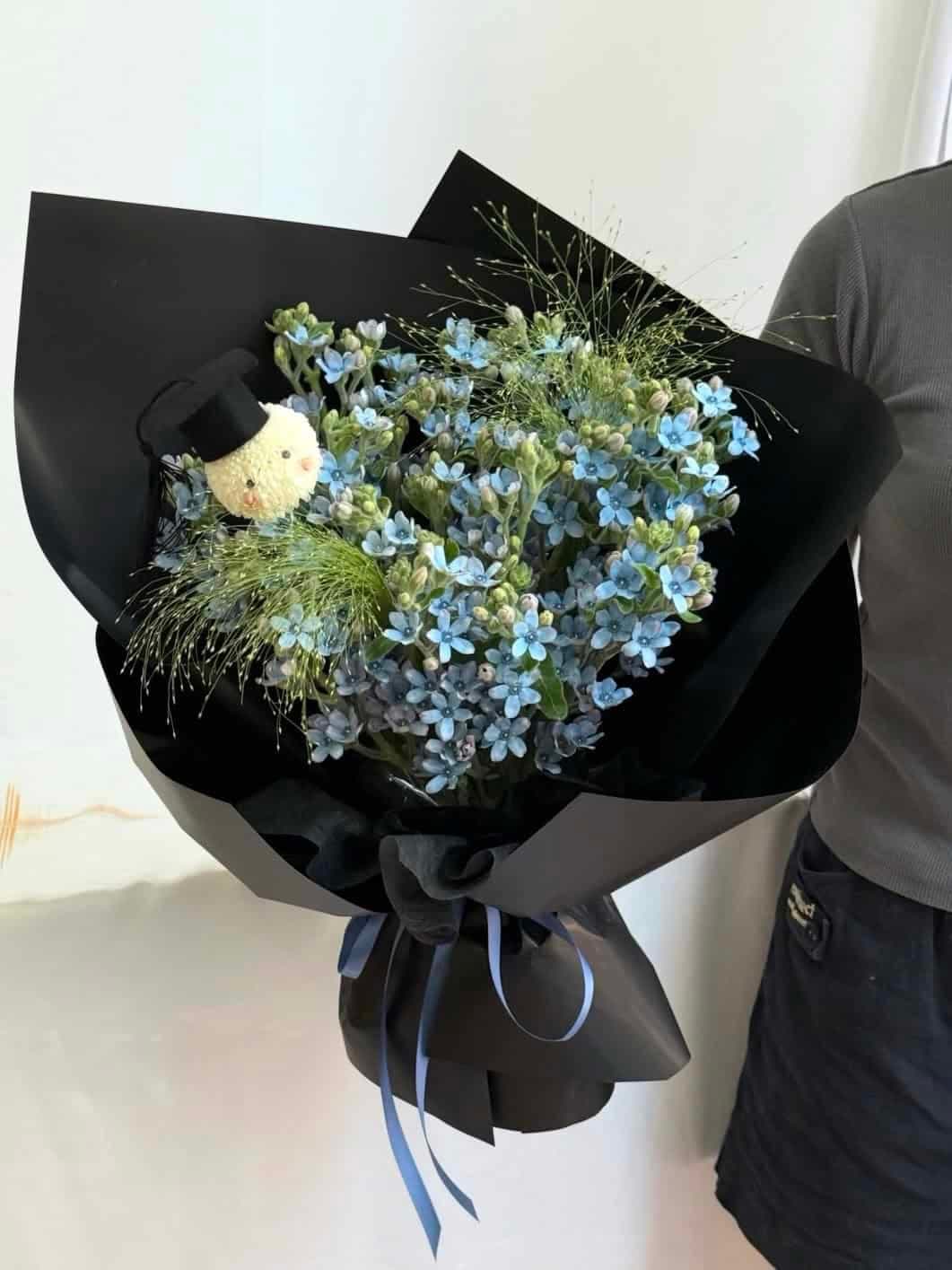 Hoa lan tím tươi mẫu 11