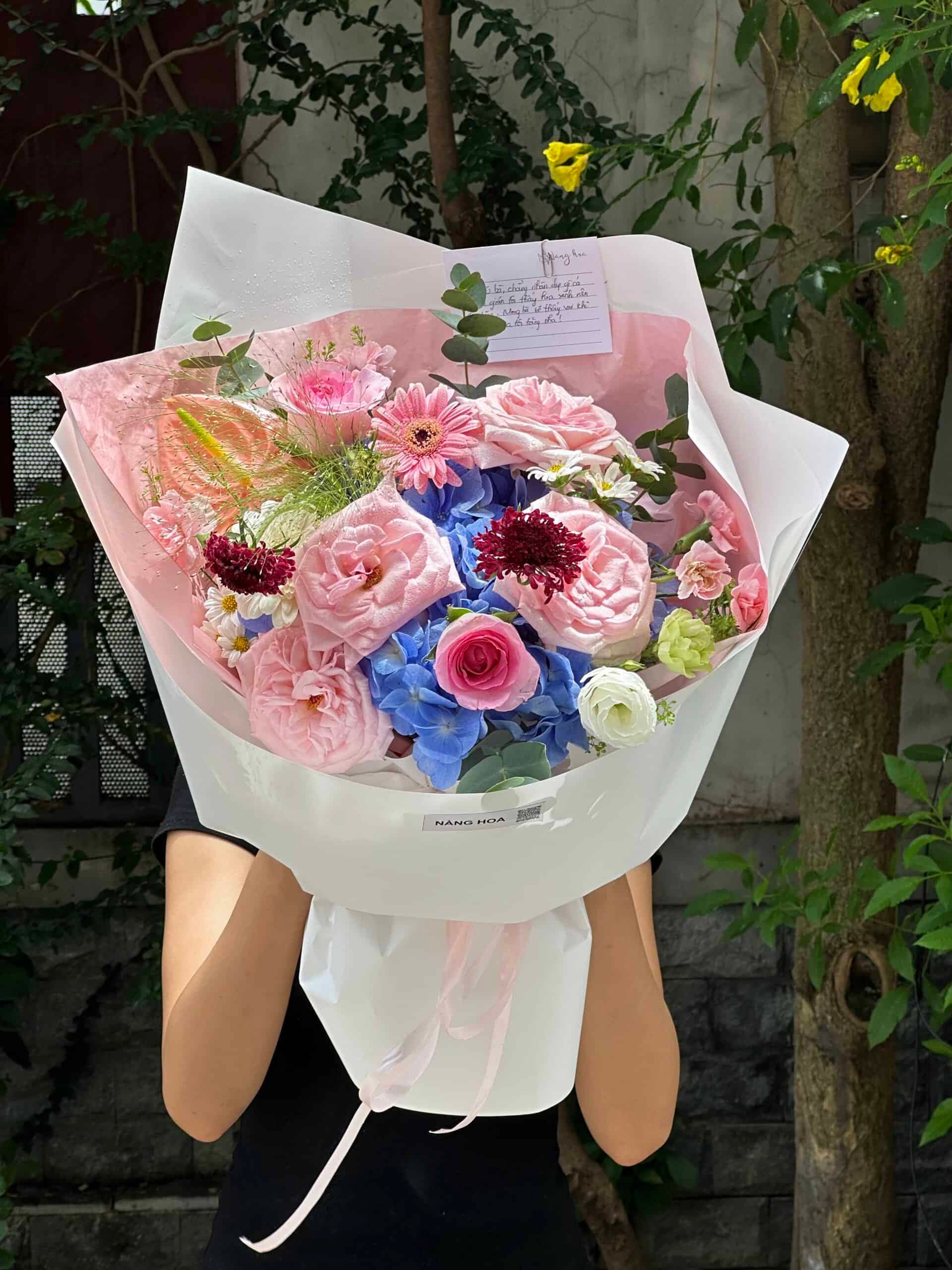 Hoa tú cầu tươi mẫu 43