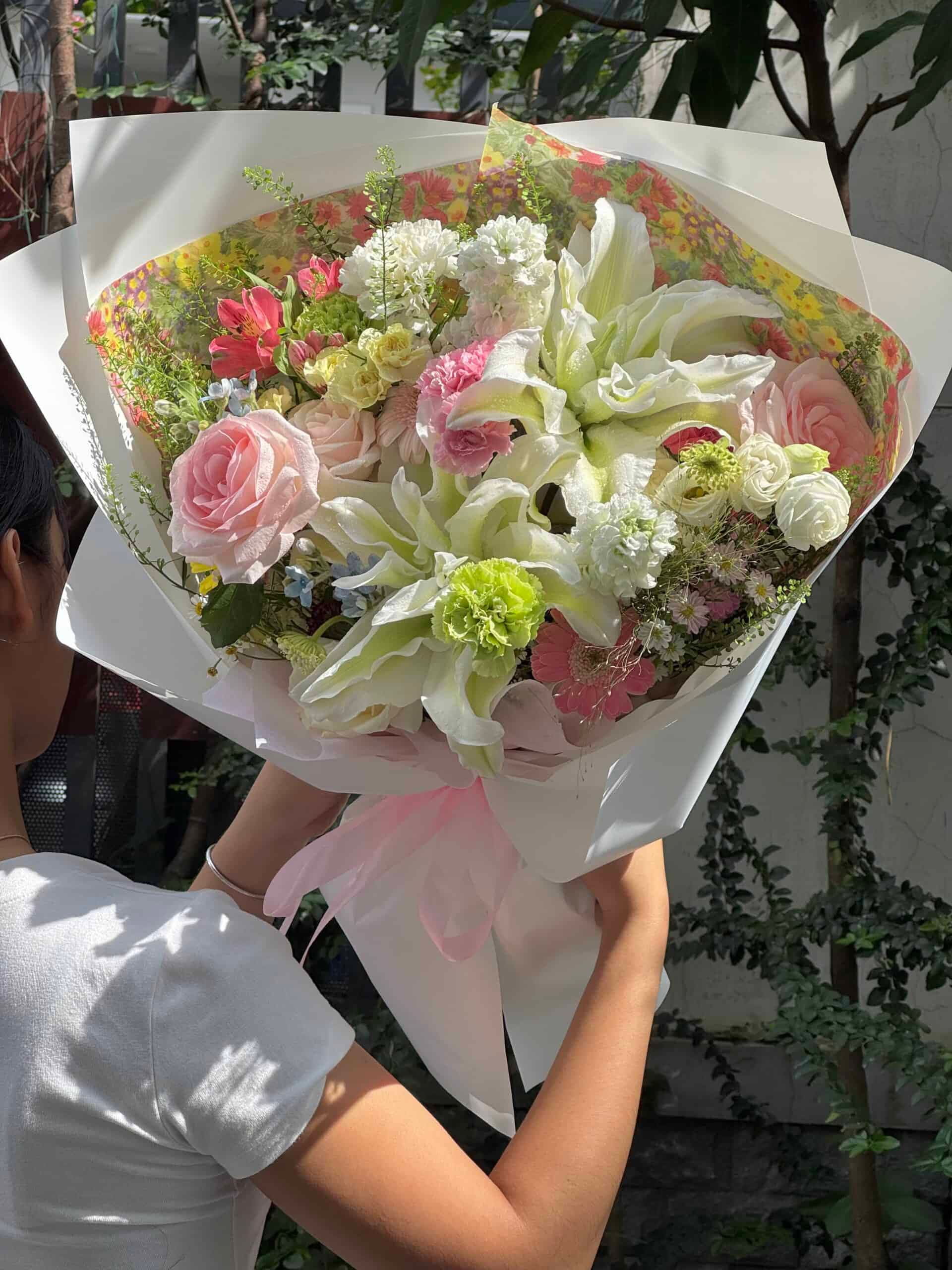 Hoa ly tươi mẫu 49