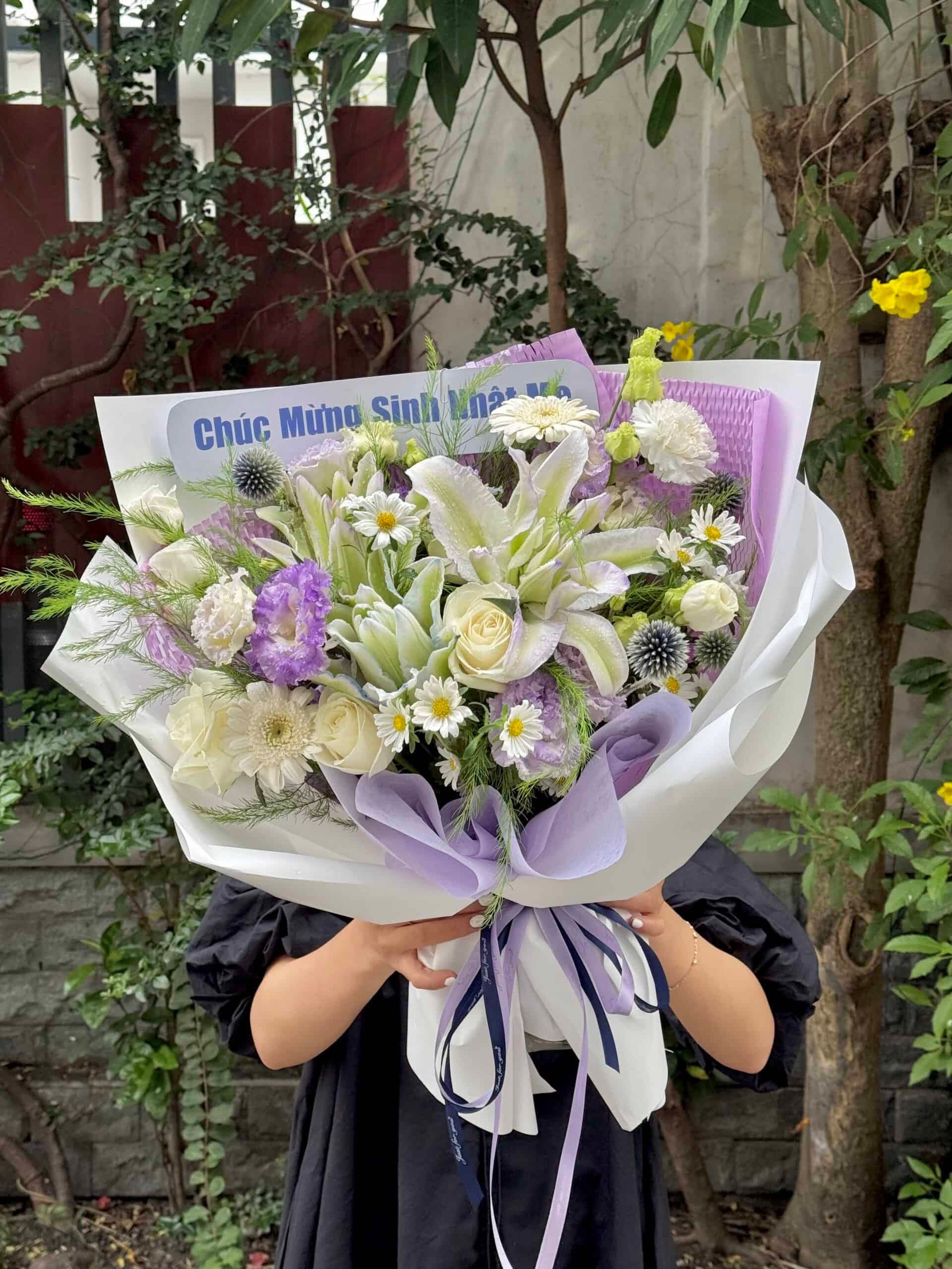 Hoa ly tươi mẫu 50