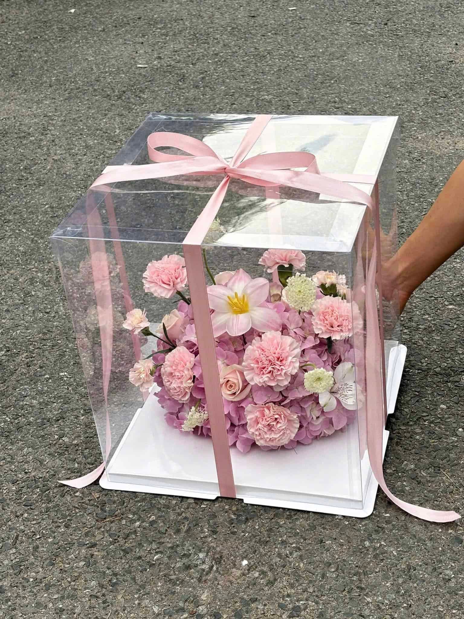 Giỏ hoa tươi mẫu 04