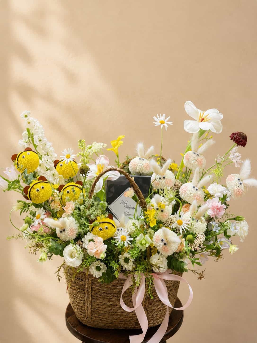 Giỏ hoa tươi mẫu 17