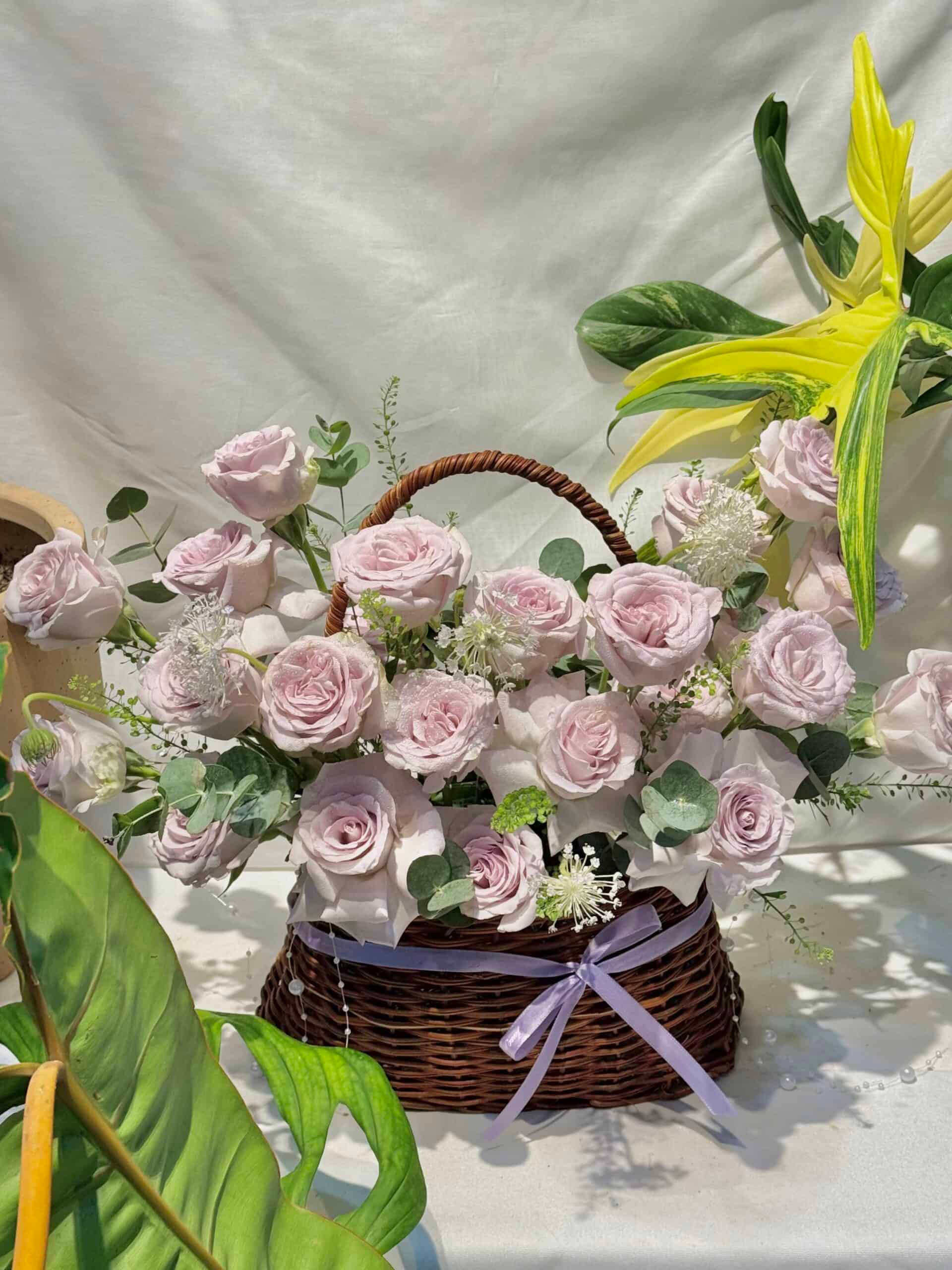 Giỏ hoa tươi mẫu 20