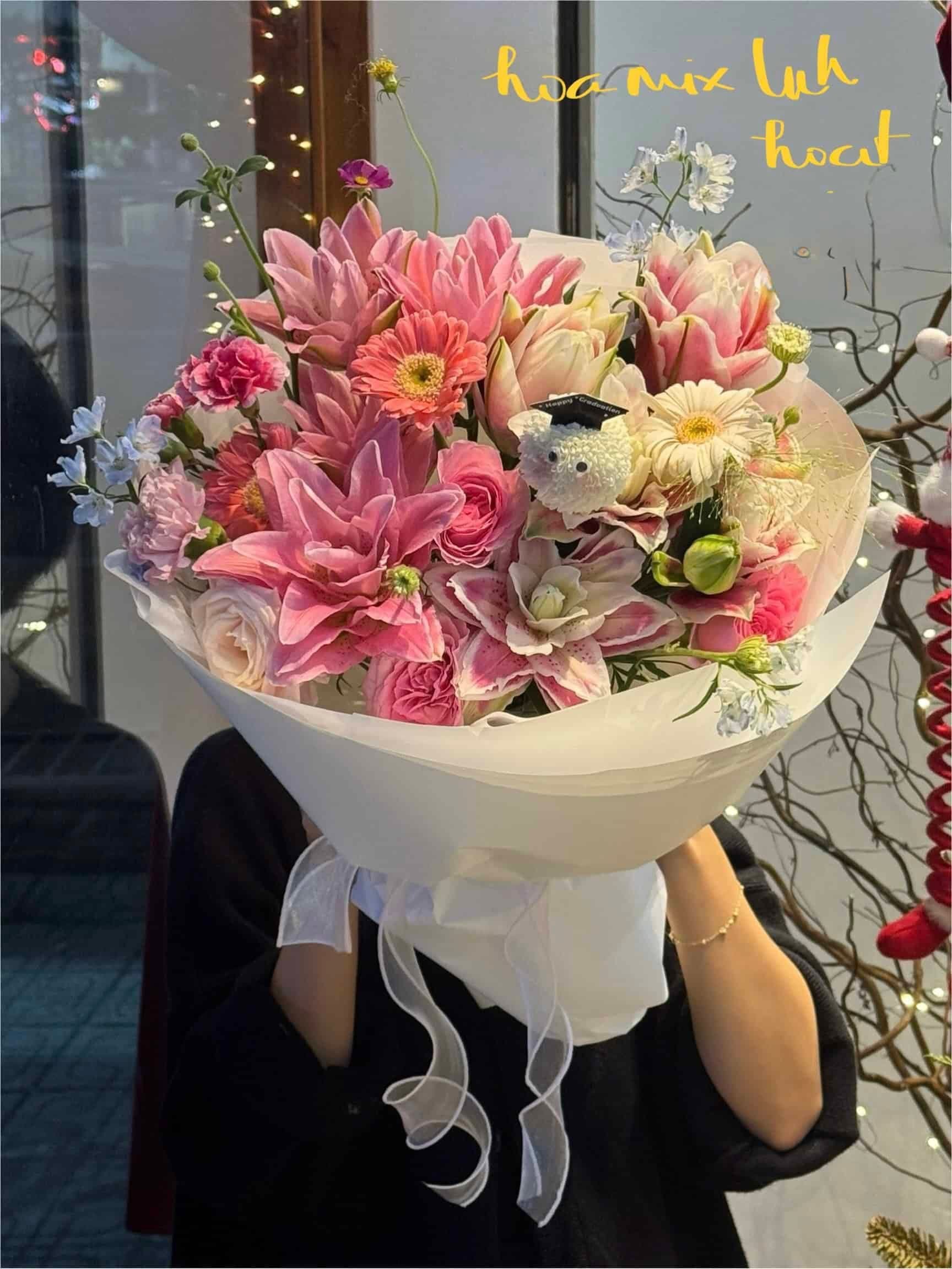 Hoa tốt nghiệp mẫu 06