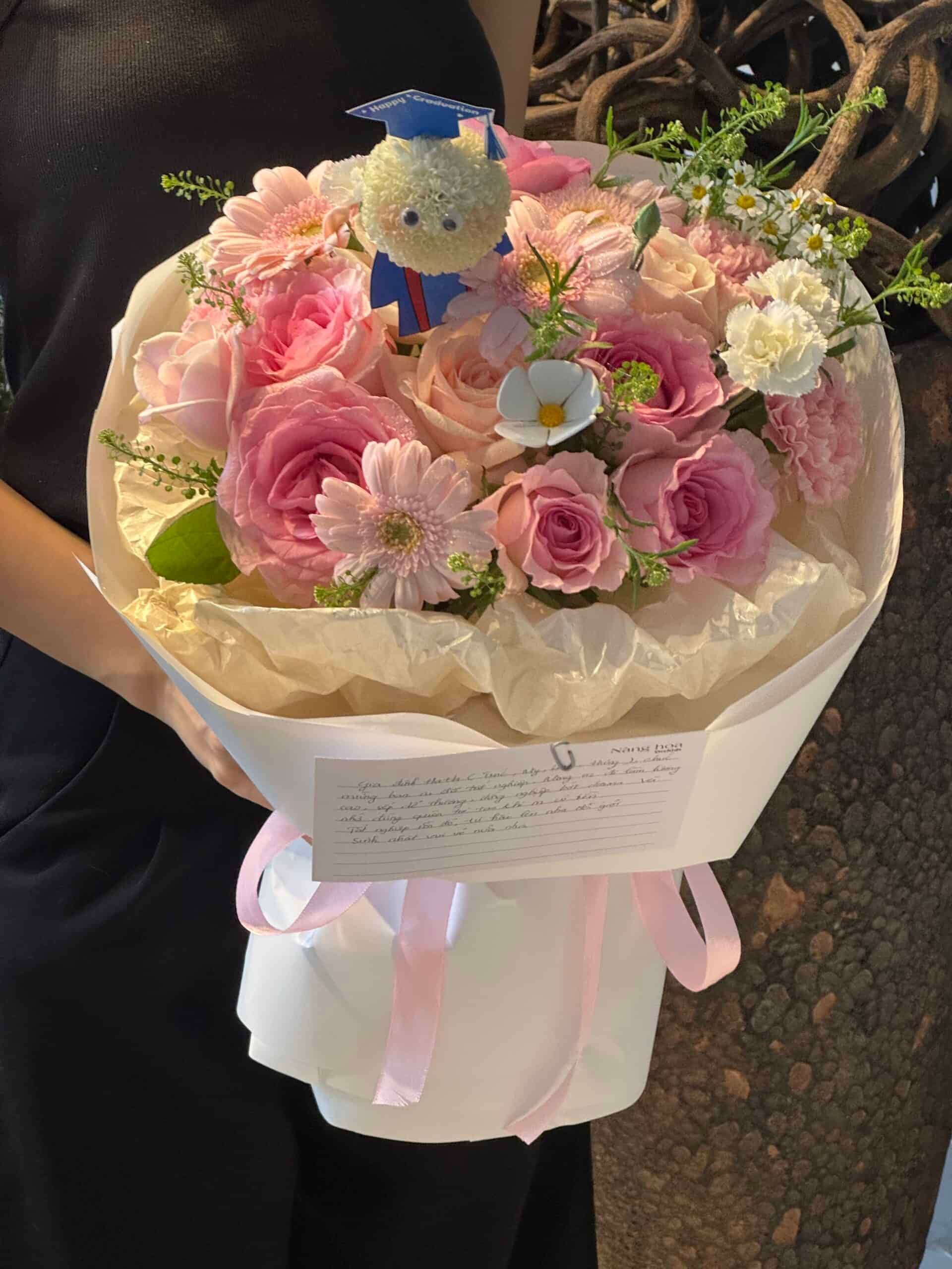 Hoa tốt nghiệp mẫu 12