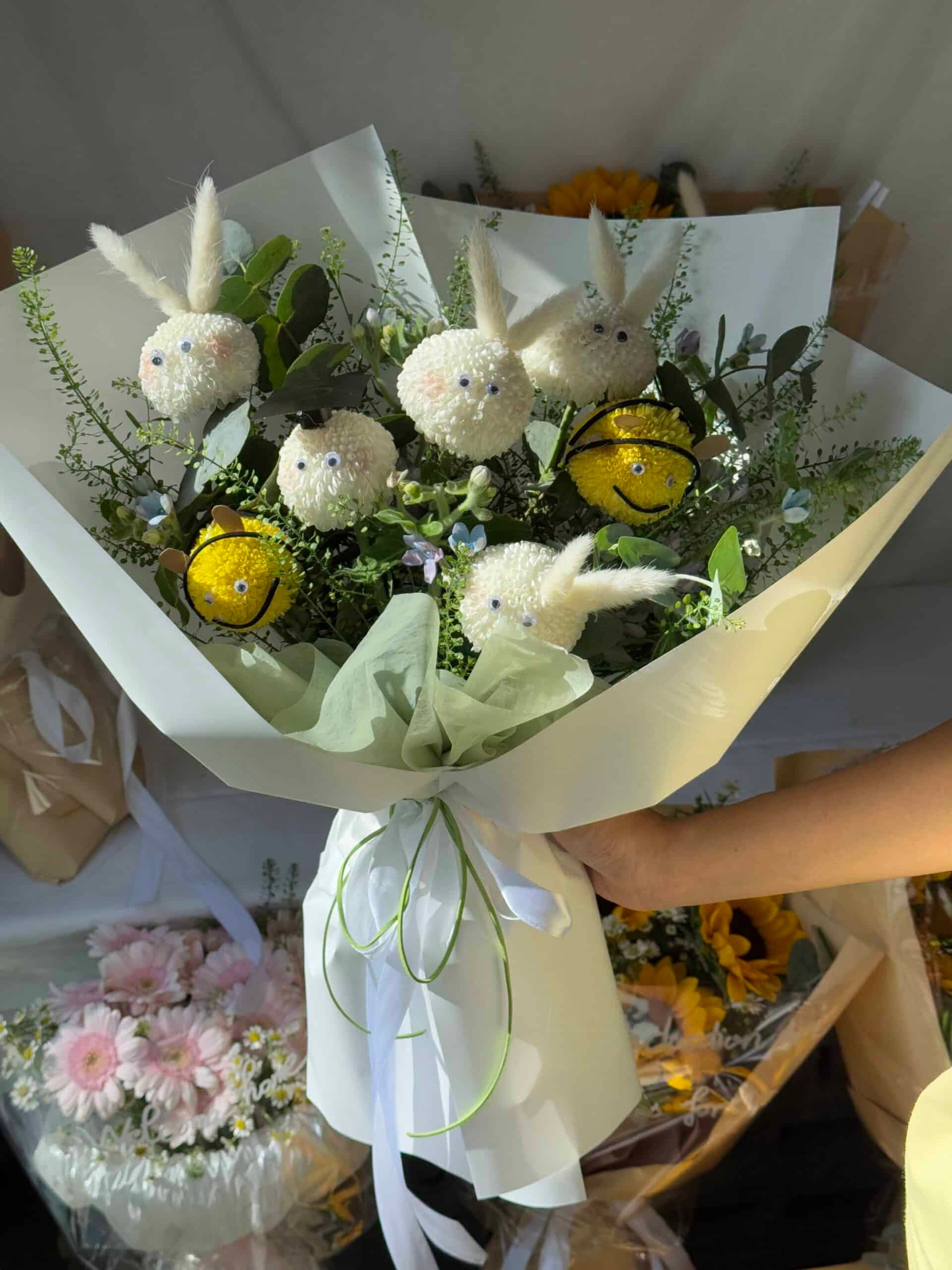 Hoa tốt nghiệp mẫu 21