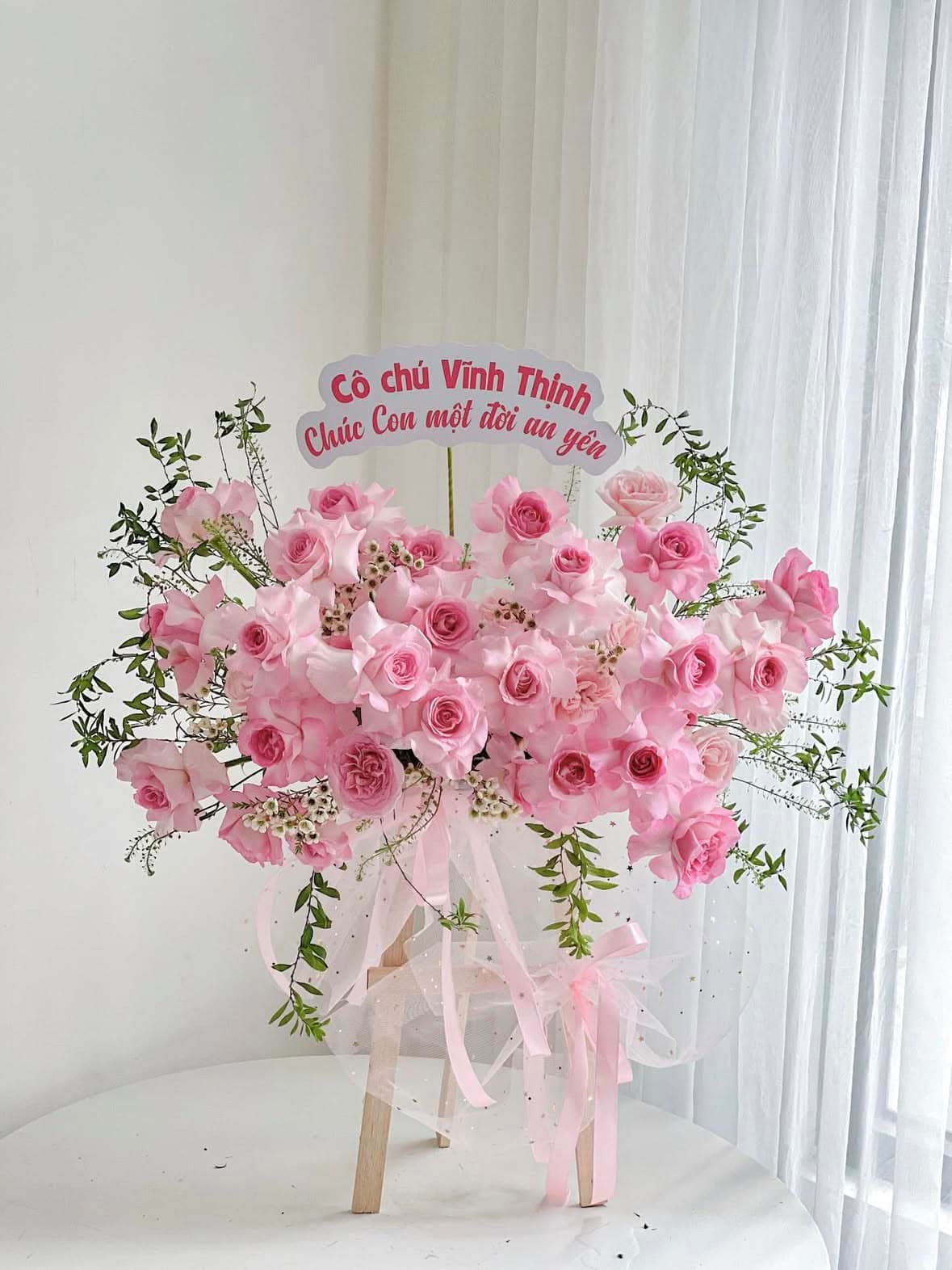 Hoa khai trương mẫu 09